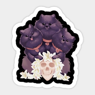 Cutie Cerberus Sticker